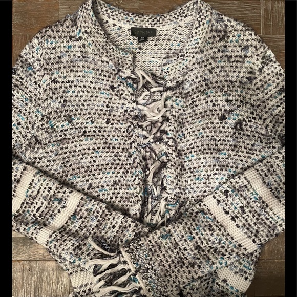 Carlisle Collection Morel Open Neck Belted Cardigan🖤 - Picture 2 of 15